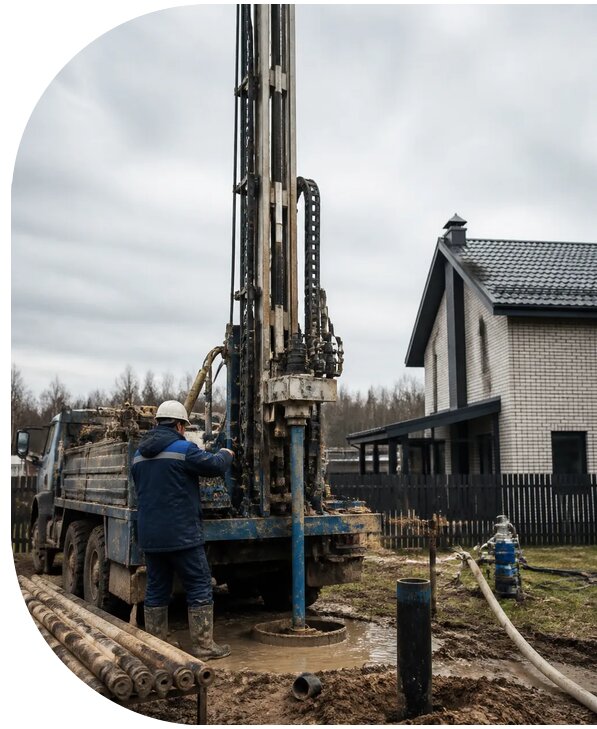Бурение скважин на воду под ключ в Костроме от 122508 р. | АПаруса-Кст