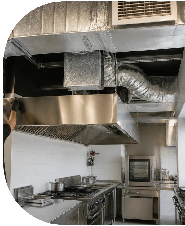 Монтаж вентиляции кафе и ресторана в Костроме от 153135 р. | АПаруса-Кст