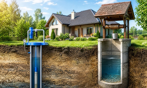 Автономное водоснабжение загородного дома Кострома: скважина или колодец